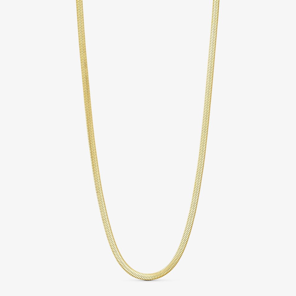 Wolff Jewelry Denmark Halskæde - Kleo Necklace 3 mm - 18 karat guldbelagt - 40+5 cm - Diversita - 