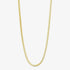 Wolff Jewelry Denmark Halskæde - Kleo Necklace 3 mm - 18 karat guldbelagt - 40+5 cm - Diversita - 