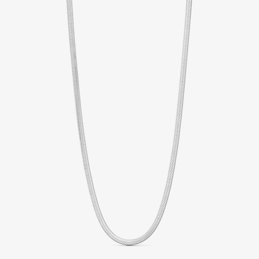 Wolff Jewelry Denmark Halskæde - Kleo Necklace 3 mm - Sølvfarvet "PREORDER MAJ" - 40+5 cm - Diversita - 