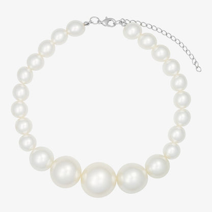 Wolff Jewelry Denmark Halskæde - Wendy Necklace - Hvid - 39 x 6 cm - Diversita - 