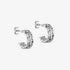 Wolff Jewelry Denmark Øreringe - Rusty Earring - Sølvfarvet - 15 x 7 mm - Diversita - 