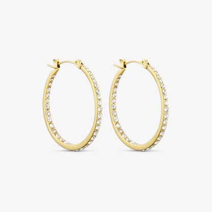 Wolff Jewelry Denmark Øreringe - Tara Hoops - 18 karat guldbelagt - 32 mm - Diversita - 