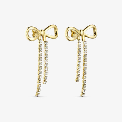 Wolff Jewelry Denmark Øreringe - Wonder Bow Earring - 18 karat guldbelagt - Onesize - Diversita - 
