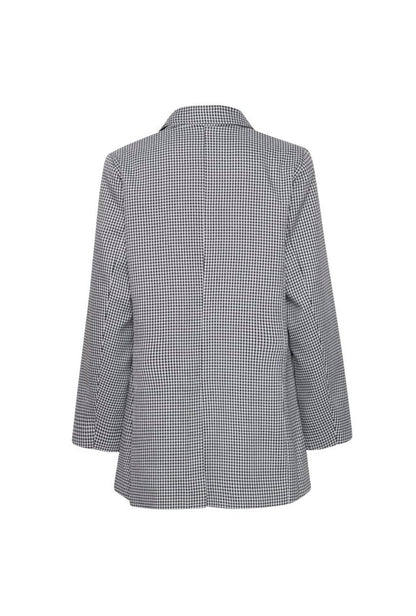 Ichi Blazer - Ixfrala Blazer Meteorite/White Check - 34 - - Diversita - 5715372715395