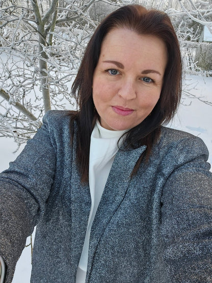 Ichi - ICHI Didunna Blazer Sølv - 34 - - Diversita -